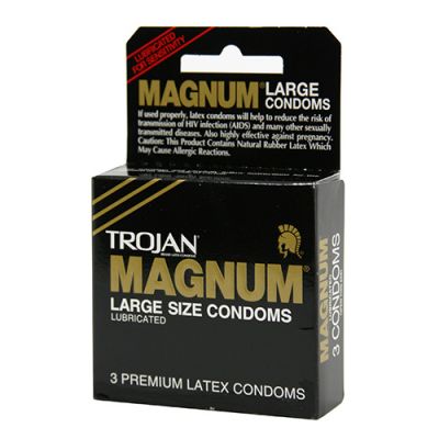 Trojan Condom Magnum Larger 3 Pack