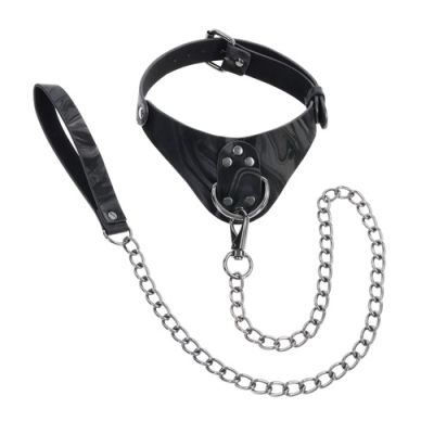 Velvet Noir Collar & Leash