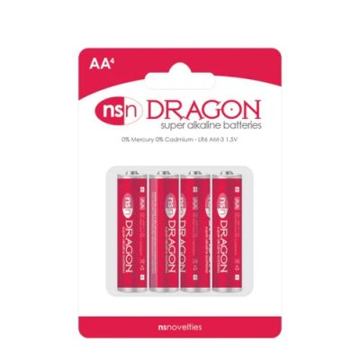 Battery AA 4 pack Dragon