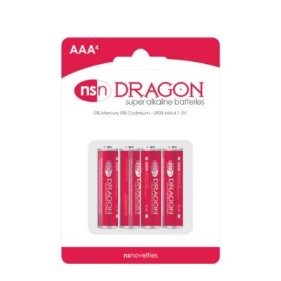 Battery AAA 4 pack Dragon
