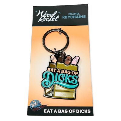 Keychain Eat a Bag of Dicks