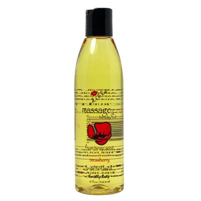 Edible Massage Oil Strawberry 8 fl. oz.