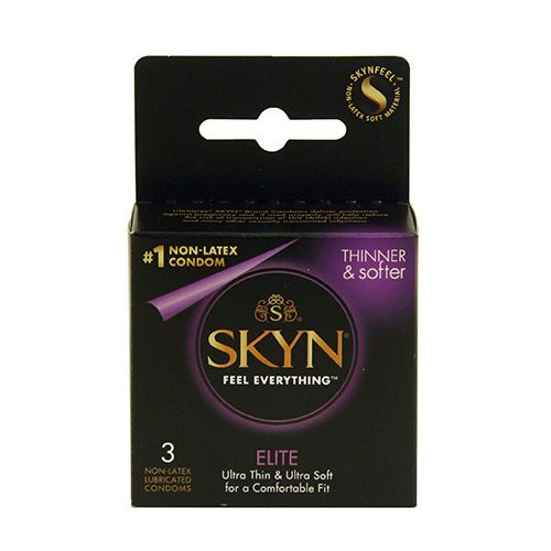 Lifestyles Condom Skyn Elite Non Latex 3 Pack