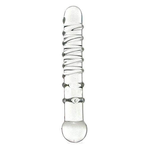 Glas 7 In In Callisto Clear Dildo Glass