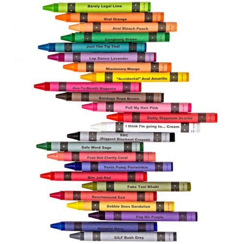 Coloring Offensive Crayons 24ct