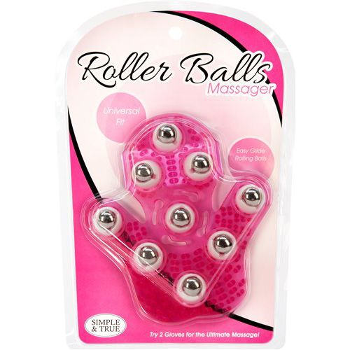 Roller Balls Massager Pink