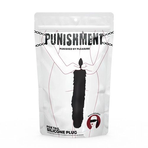 Punishment Fox Tail Silicone Plug