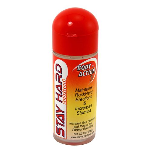 Body Action Stayhard Lubricant 2 fl oz.