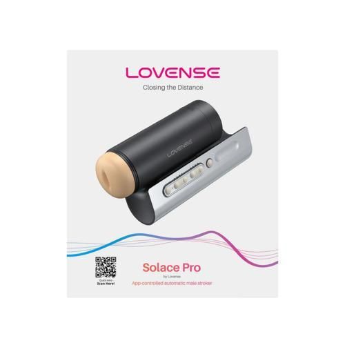 Lovense Solace Pro Thrusting Masturbator Bluetooth
