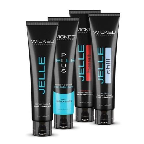 Wicked Lube Anal Adventure Kit (4) 1oz tubes