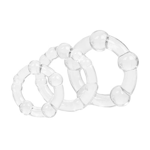 Silicone Island Rings Clear