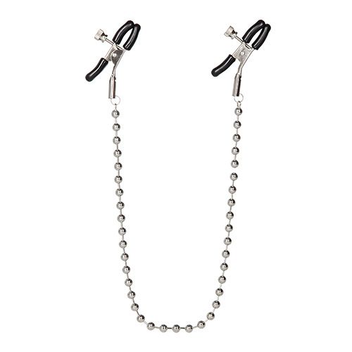 Silver Beaded Nipple Clamp