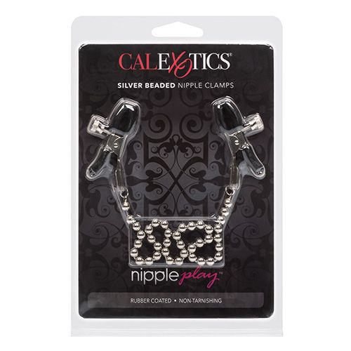 Silver Beaded Nipple Clamp