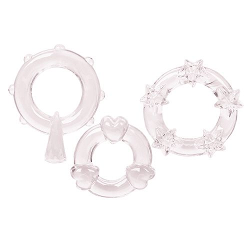 Magic C Rings Clear 3 pack