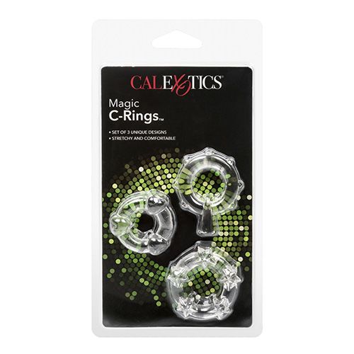 Magic C Rings Clear 3 pack