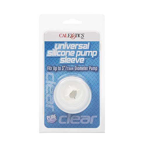 Universal Silicone Pump Sleeve Clear