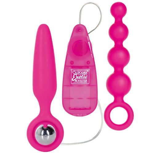 Booty Call Booty Vibro Kit Pink