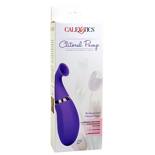 Clitoral Pump Purple Rechargeable