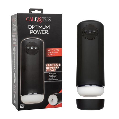 Optimum Power Vibrating and Thrusting Stroker