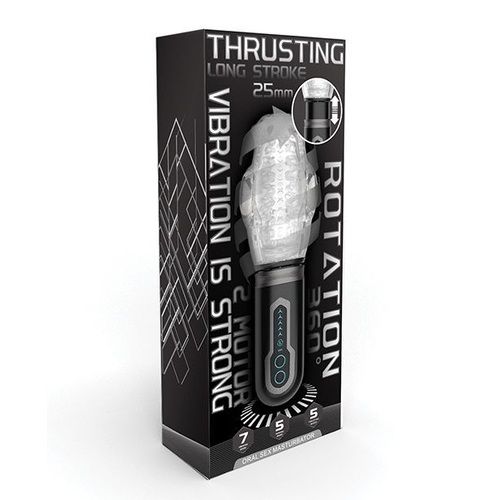 Thrusting  Vibrating & Rotating Oral Sex Masturbator