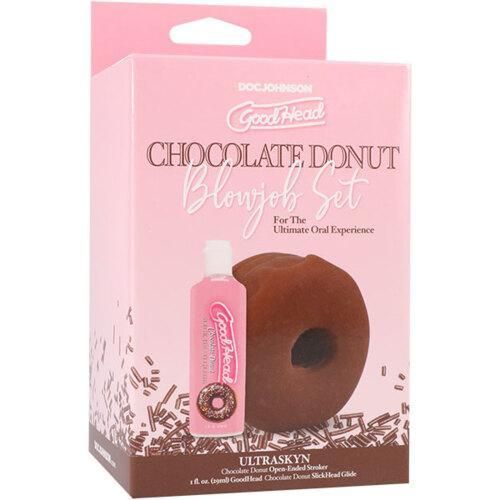 Good Head Blowjob Set Chocolate Donut