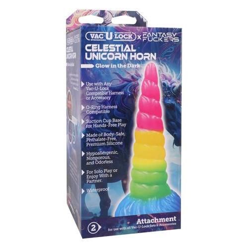 Vac-U-Lock x Fantasy Fuckers Celestial Unicorn Horn
