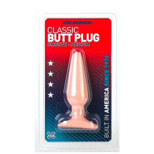 Butt Plug Medium White