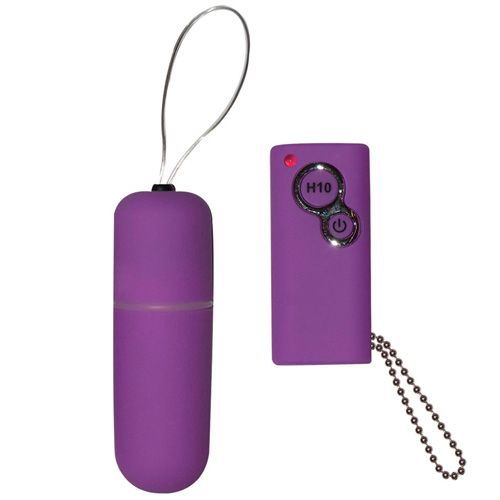 Power Slim Bullet with Remote Control Purple