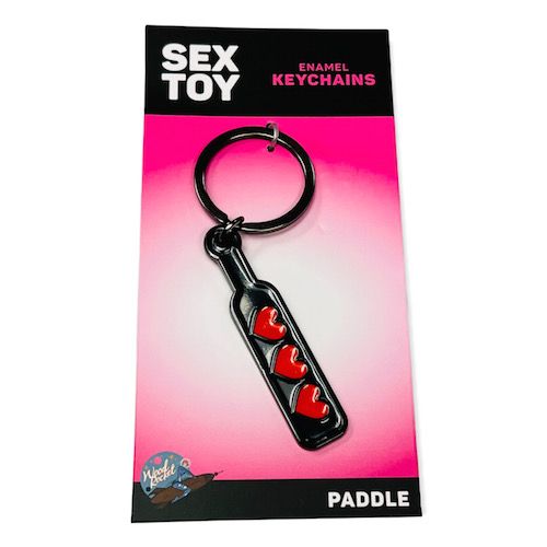 Keychain Paddle Hearts