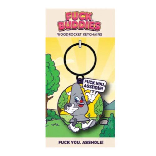 Keychain Fuck You  Asshole!