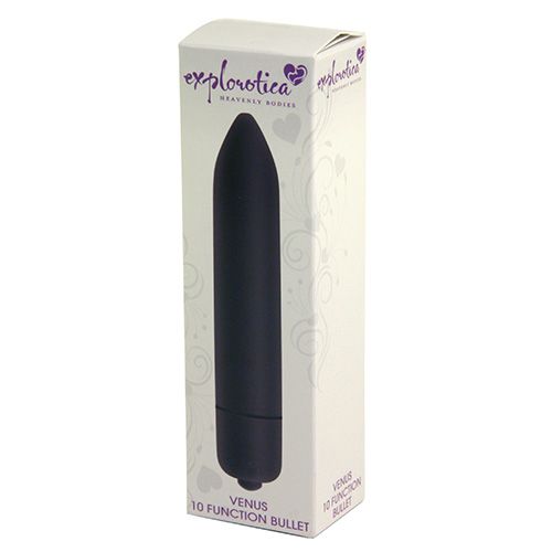 Venus 10 Function Pointed Tip Bullet Black **