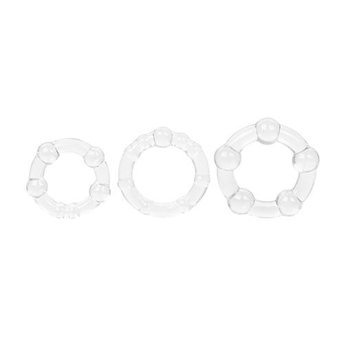 Vitality Rings Clear 3pk Clear