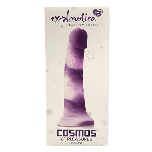 Cosmos 6 inch Pleasures Swirl Purple **