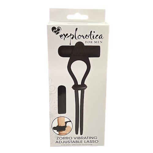 Zorro Vibrating Adjustable Lasso Silicone