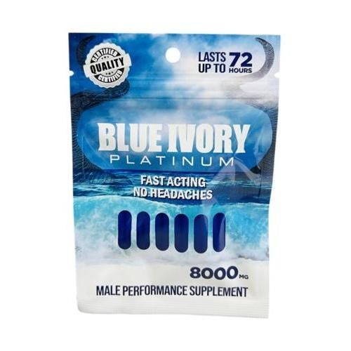 Blue Ivory Platinum 6ct