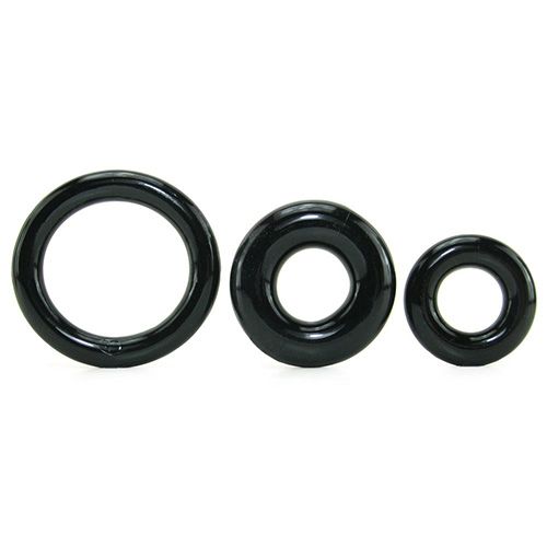 Screaming O Ring Ox3 Erection Rings Black