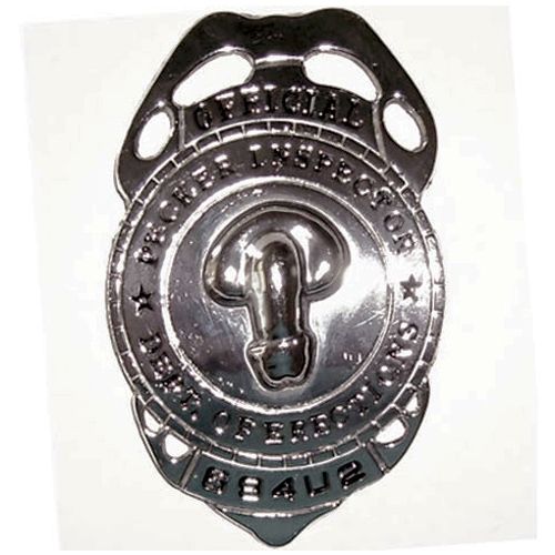 Pecker Inspector Badge