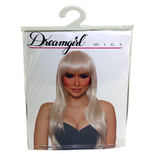 Long Straight Layered Blonde Wig